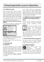 Предварительный просмотр 71 страницы Beko GEG3192B User Manual