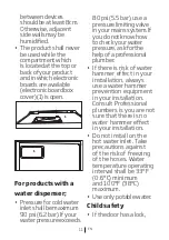 Preview for 10 page of Beko GF200E40WCHN User Manual