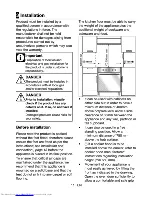 Preview for 12 page of Beko GG 15114 G User Manual