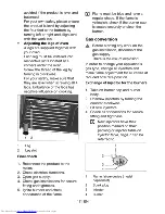 Предварительный просмотр 18 страницы Beko GG 15120 DXPR User Manual