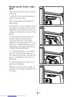 Preview for 18 page of Beko GL22APS Installation, Operation & Food Storage Instructions