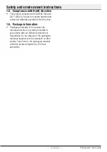 Preview for 50 page of Beko GN 162333 ZGB User Manual