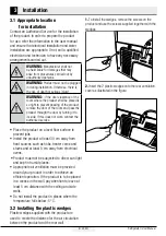 Preview for 10 page of Beko GN134635ZDX User Manual