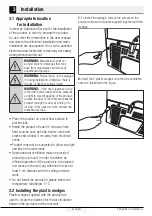 Preview for 9 page of Beko GN1416221XP User Manual