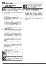 Preview for 12 page of Beko GN1416221XP User Manual