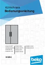 Beko GN162330XB User Manual preview