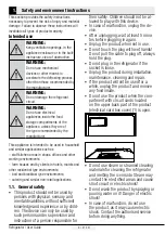 Preview for 4 page of Beko GN162331ZXB User Manual