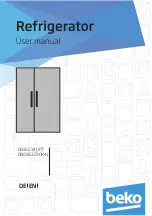 Preview for 1 page of Beko GN162340PT User Manual