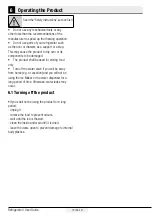 Preview for 20 page of Beko GN162341XBN User Manual