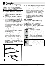 Preview for 17 page of Beko GN162420E User Manual