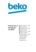 Beko GN162420P/1 TRB Manual preview