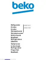 Preview for 1 page of Beko GN163020 User Manual