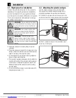 Preview for 9 page of Beko GN163020 User Manual