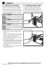 Preview for 8 page of Beko GN163120S User Manual