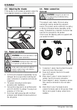 Preview for 9 page of Beko GN163120S User Manual