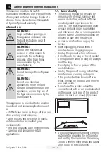 Preview for 4 page of Beko GN163122X User Manual