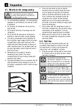 Preview for 17 page of Beko GN163140XBN User Manual