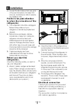 Preview for 9 page of Beko GNE 134605 FX Manual