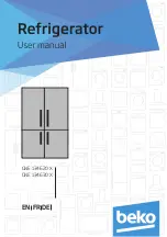 Preview for 1 page of Beko GNE 134620 X User Manual