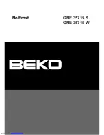 Beko GNE 35715 Manual preview