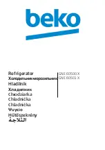 Beko GNE 60500 X User Manual preview