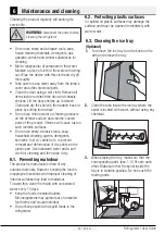 Preview for 23 page of Beko GNE114780 X User Manual