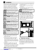 Preview for 8 page of Beko GNE114780X User Manual