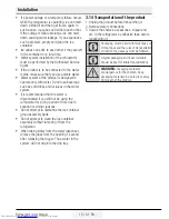 Preview for 16 page of Beko GNE114780X User Manual