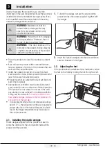 Preview for 9 page of Beko GNE480E20FDZ User Manual