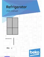 Preview for 1 page of Beko GNE480E20FX User Manual