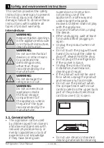 Preview for 4 page of Beko GNE60520DX User Manual