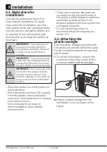 Preview for 8 page of Beko GNE60520DX User Manual