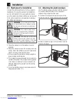 Preview for 8 page of Beko GNE60530DX User Manual