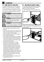 Preview for 10 page of Beko GNE60531XBRN User Manual