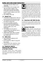 Preview for 6 page of Beko GNE60531XN User Manual