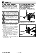 Preview for 8 page of Beko GNE60531XN User Manual