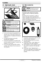 Preview for 9 page of Beko GNE60531XN User Manual