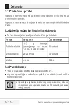 Preview for 74 page of Beko HBA 81762 BX User Manual