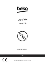 Preview for 179 page of Beko HBA 81762 BX User Manual