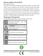 Preview for 2 page of Beko HBA5550W User Manual