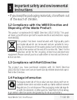 Preview for 7 page of Beko HBA5550W User Manual