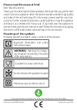 Preview for 2 page of Beko HBA7602W User Manual