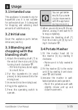 Preview for 9 page of Beko HBA7602W User Manual