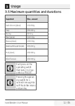 Preview for 11 page of Beko HBA7602W User Manual