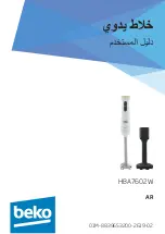 Preview for 120 page of Beko HBA7602W User Manual