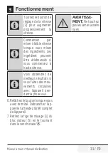 Preview for 33 page of Beko HBA7606W User Manual