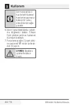 Preview for 44 page of Beko HBA7606W User Manual