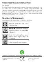 Preview for 8 page of Beko HBA7753DX User Manual