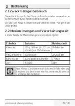 Preview for 25 page of Beko HBA7753DX User Manual