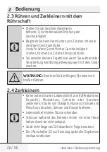 Preview for 26 page of Beko HBA7753DX User Manual